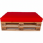 Tex Style Palletkussen Strak zit - Olefin - Uni Rood