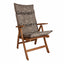 Tex Style tuinkussen hoge rug 123x50x8cm katoen - Genieten