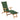 Deckchairkussen Dralon Uni Groen