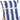Tex Style tuinkussen hoge rug 123x50x8cm acryl - Stripe Blue