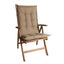 Tex Style tuinkussen hoge rug  123x50x8cm olefin - Taupe