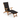 Deckchairkussen Dralon Zwart