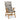 Tex Style tuinkussen hoge rug 123x50x8cm linnen - Whizz double face