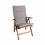 Tex Style tuinkussen hoge rug 123x50x4cm olefin - Grijs