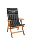 Tex Style tuinkussen hoge rug 123x50x4cm - First Dock