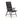 Tex Style Fiber tuinkussen hoog 123x50cm - Antraciet