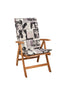 Tex Style tuinkussen hoge rug 123x50x4cm katoen - Trend