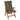Tex Style tuinkussen hoge rug 123x50x8cm dralon - Winsor Groen