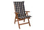 Tex Style tuinkussen hoge rug 123x50x8cm dralon - Winsor Marine