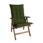 Tex Style tuinkussen hoge rug 123x50x8cm olefin - Olijf
