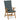 Tex Style tuinkussen hoge rug 123x50x8cm dralon - Uni Grijs