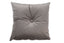 Sierkussen Velvet Taupe met knoop