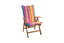 Tex Style tuinkussen hoge rug 123x50x8cm polyester - Sophie Roze