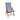 Tex Style tuinkussen hoge rug 123x50x8cm acryl - Stripe Blue