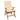 Tex Style tuinkussen hoge rug 123x50x4cm katoen -  Forza Ecru