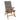Tex Style tuinkussen hoge rug 123x50x4cm katoen - Poly Grijs