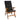 Tex Style tuinkussen hoge rug 123x50x4cm - Poly Zwart