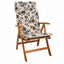 Tex Style tuinkussen hoge rug 123x50x4cm - Whizz Linnen