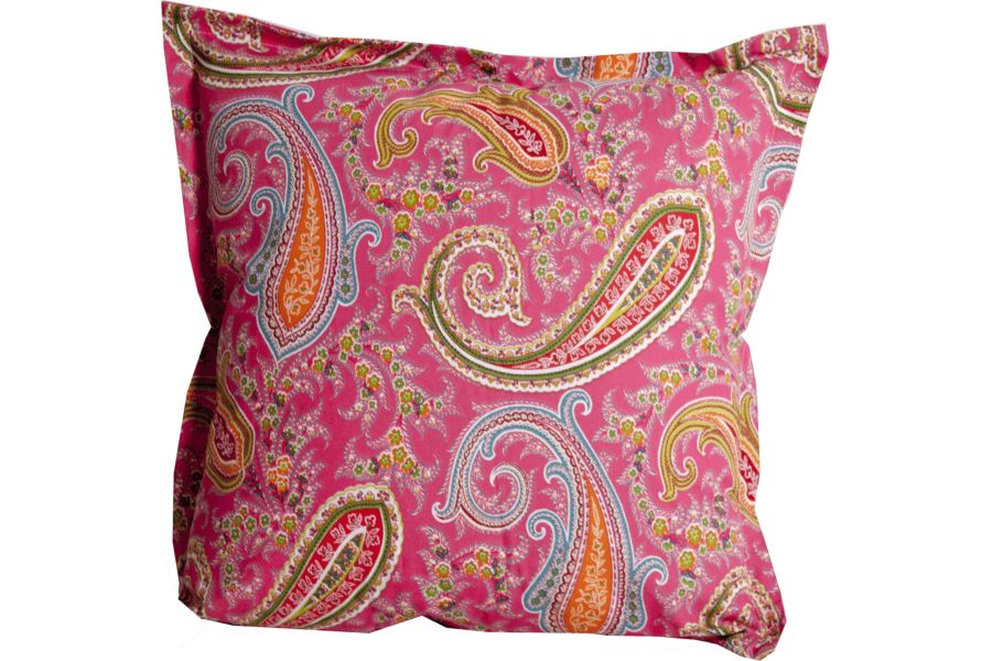 Sierkussen Paisley roze