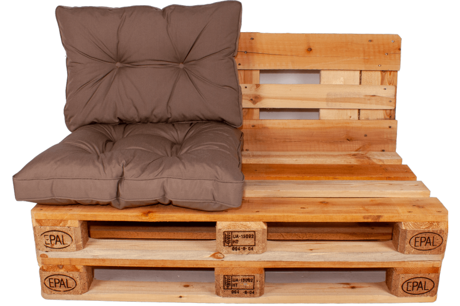 Universeel Lounge plof kussen - Uni Taupe 2709
