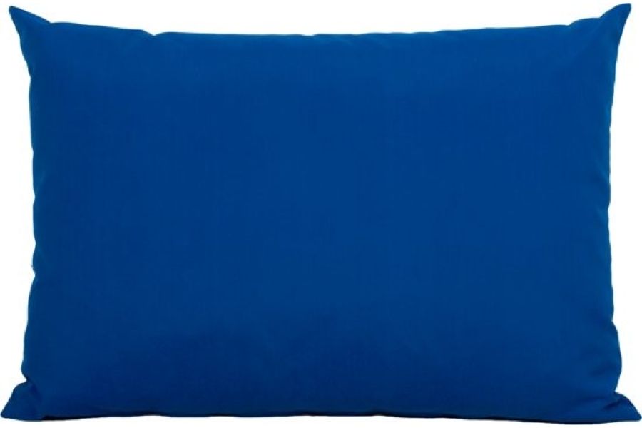 Tex Style Plofkussen - 60 x 40 cm - Olefin - Uni Kobalt 2821