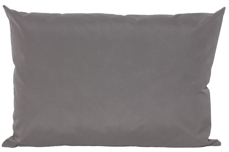 Tex Style Plofkussen - 60 x 40 cm - Olefin - Uni Grijs 2631