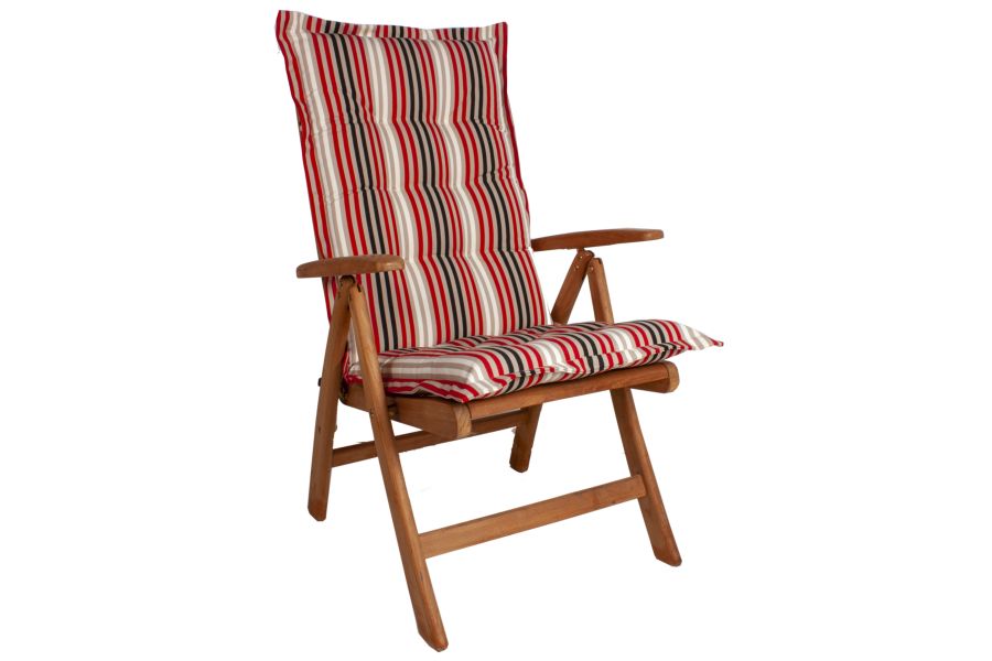 Tuinkussen Hoge Rug Dralon Focus 8 cm dik