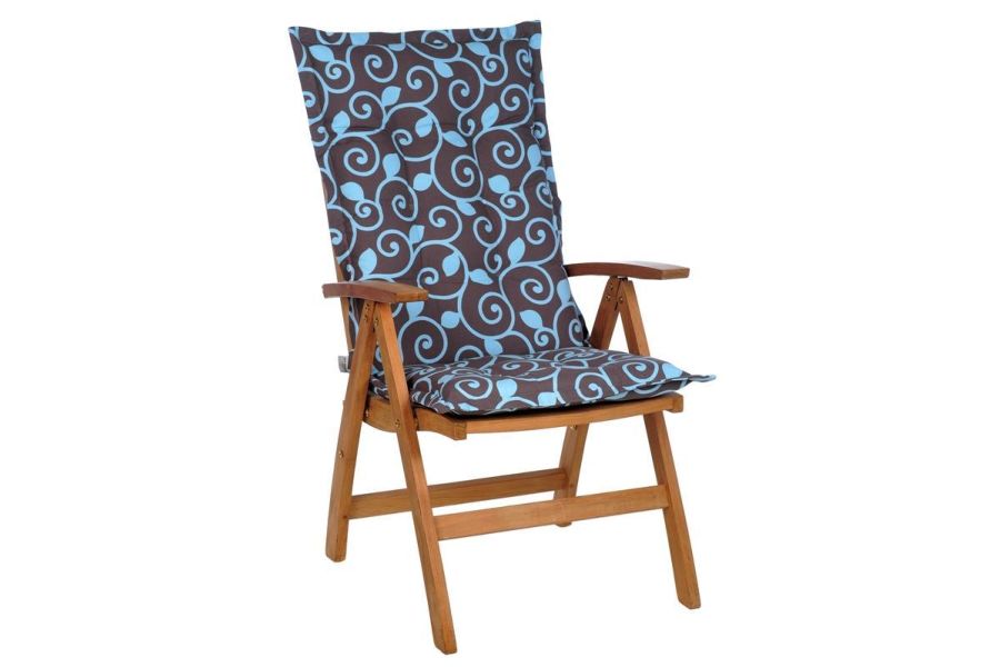 Tuinkussen Hoge Rug Loft Ice 8 cm dik