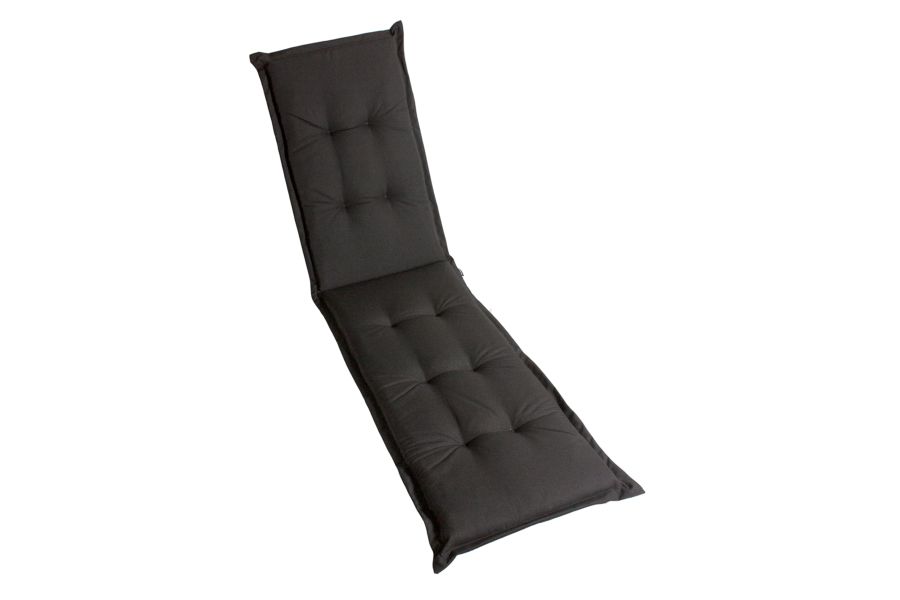 Deckchairkussen dralon Zwart
