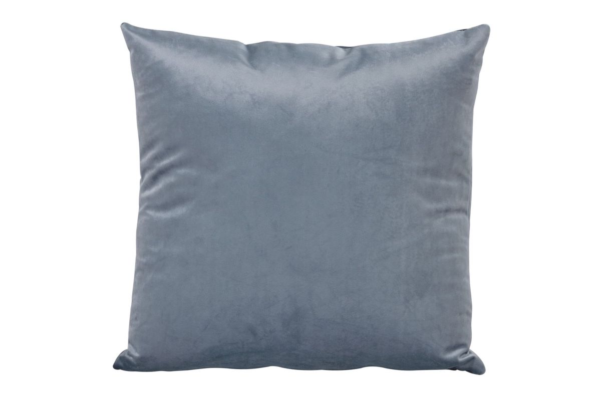 Sierkussen Velvet Staal