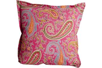 Sierkussen Paisley roze
