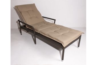 Ligbedkussen olefin Mocca gem. 8507