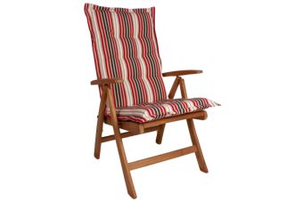 Tuinkussen Hoge Rug Dralon Focus 8 cm dik