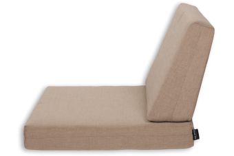 Universeel Lounge kussen strak schuin - Uni Zand
