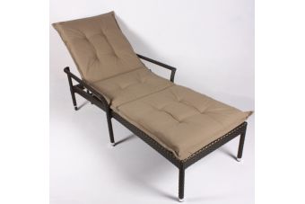 Ligbedkussen olefin Taupe 2709