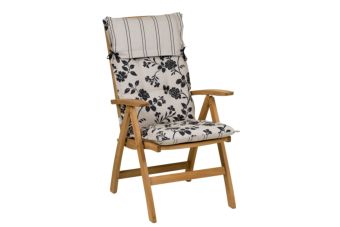 Tuinkussen Whizz linnen double face 8 cm dik