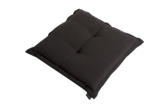 Zitkussen met rand olefin Zwart 2501