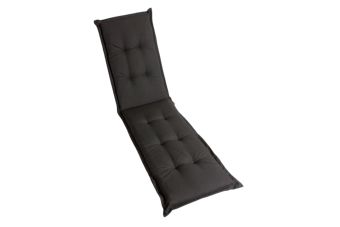 Deckchairkussen dralon Zwart